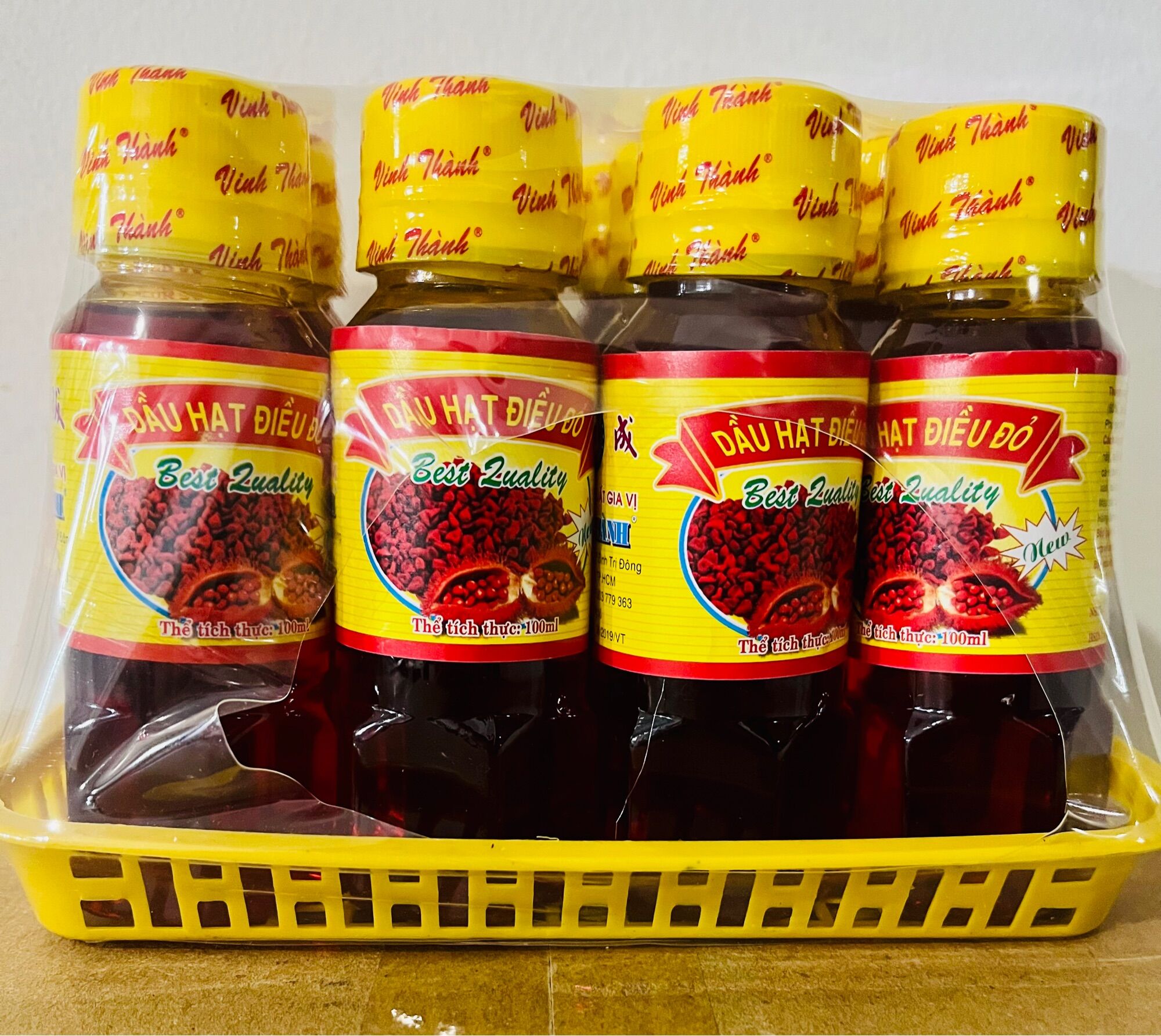 Dầu điều đỏ Vinh Thành chai (100ml)