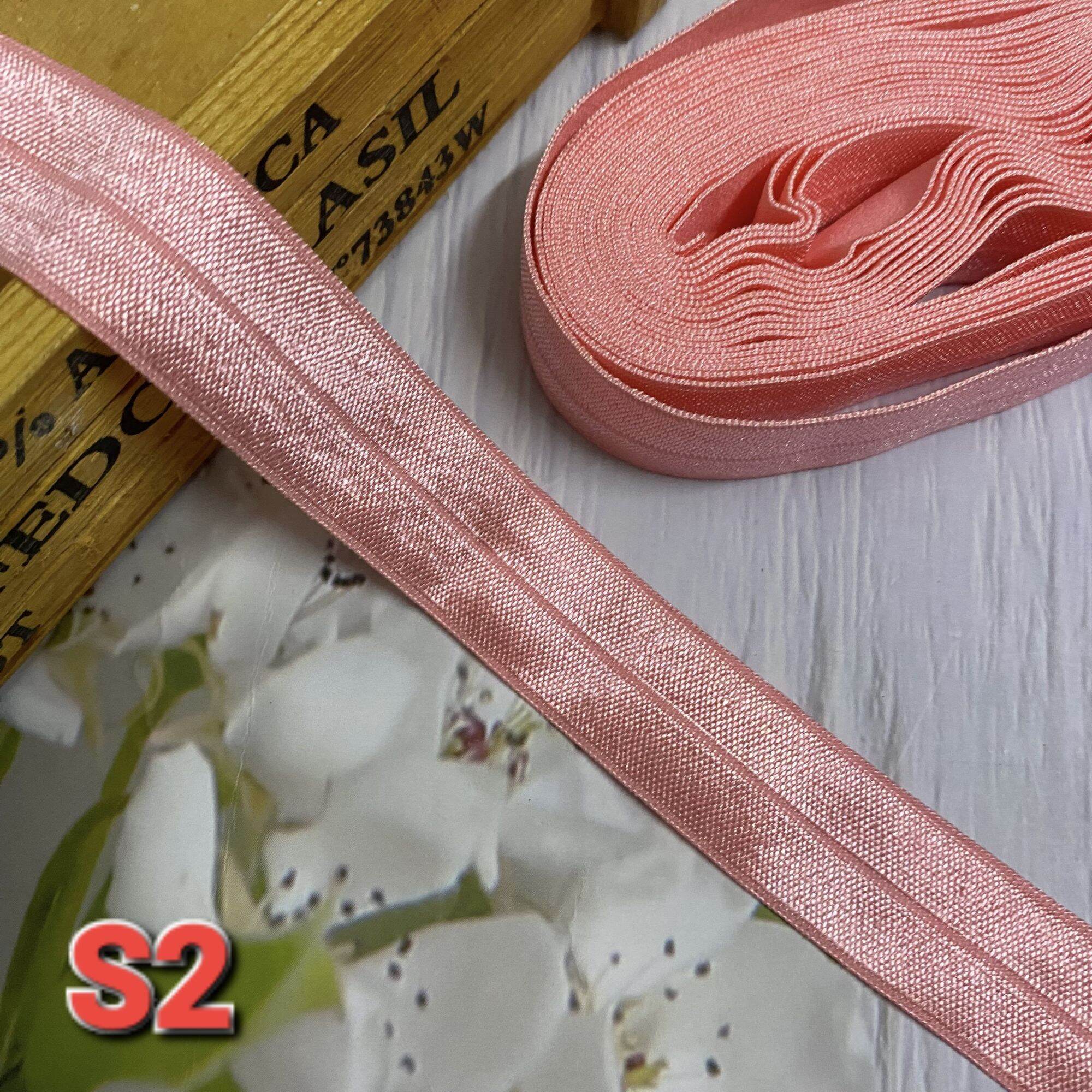 (DÂY 10 MÉT) THUN KẸP VIỀN , CÓ CO GIÃN, BẢN RỘNG 2CM.