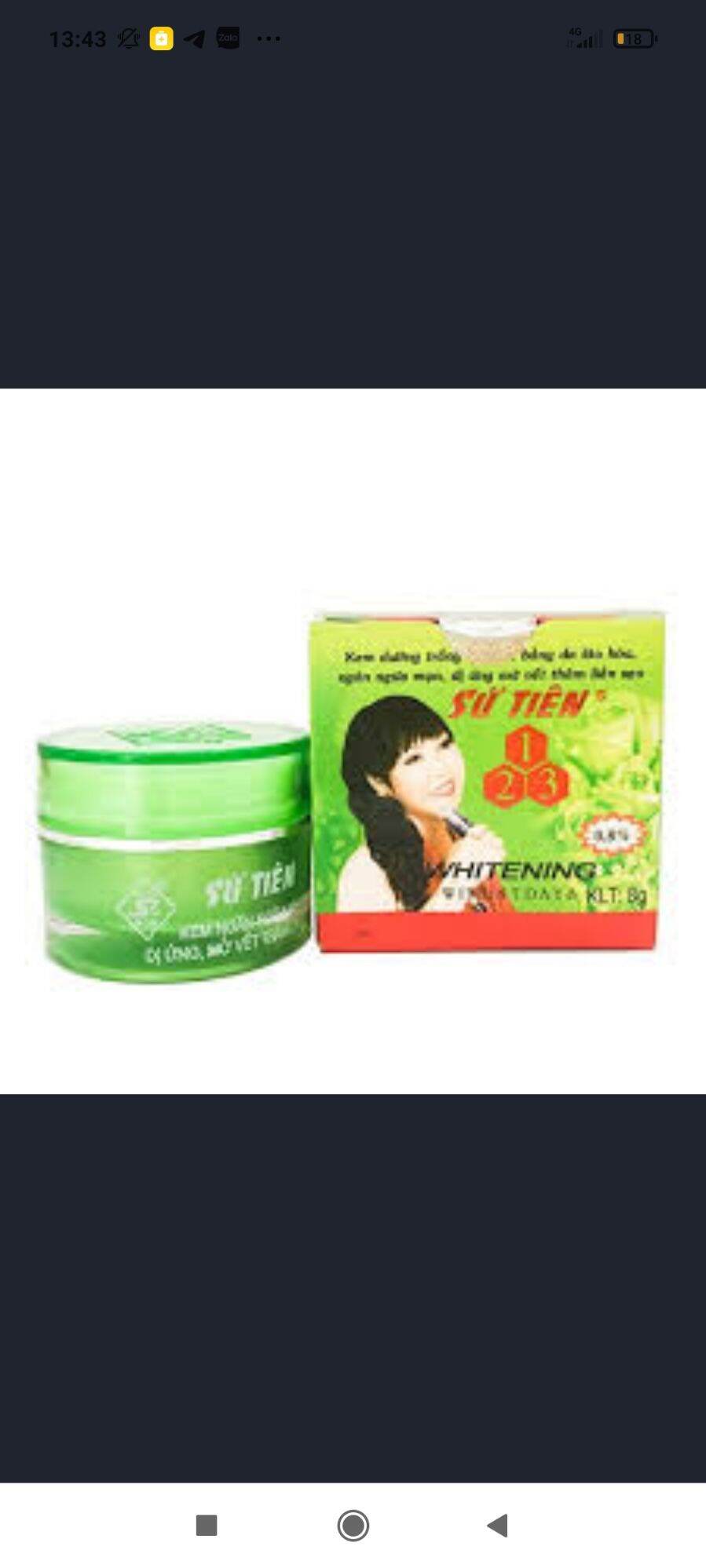 Kem Sứ Tiên xanh lá