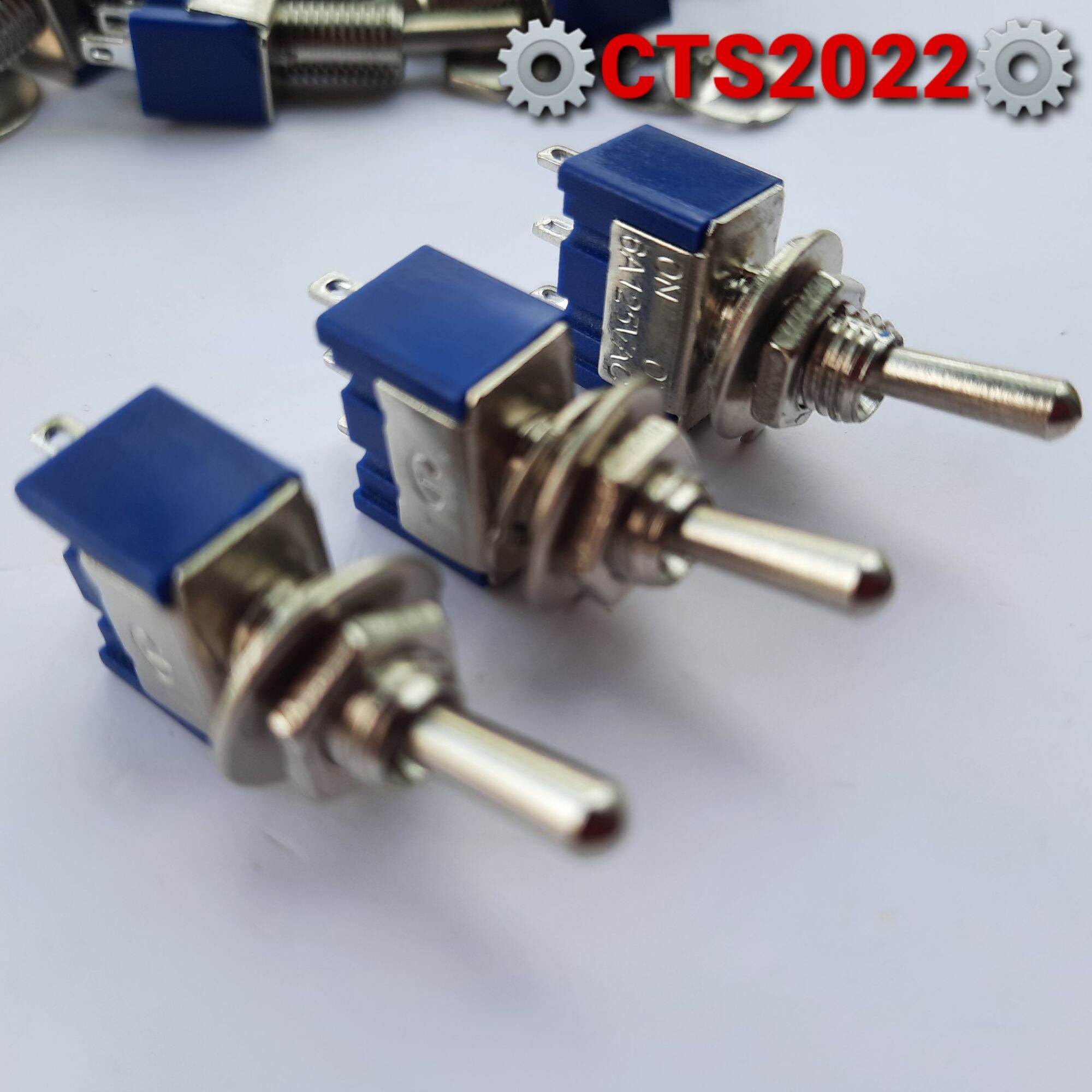 Công tắc tay gạt 125V-6A 3 chân