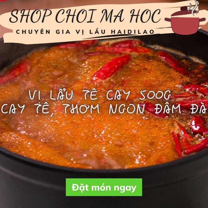 Cốt lẩu tê cay Haidilao 500g