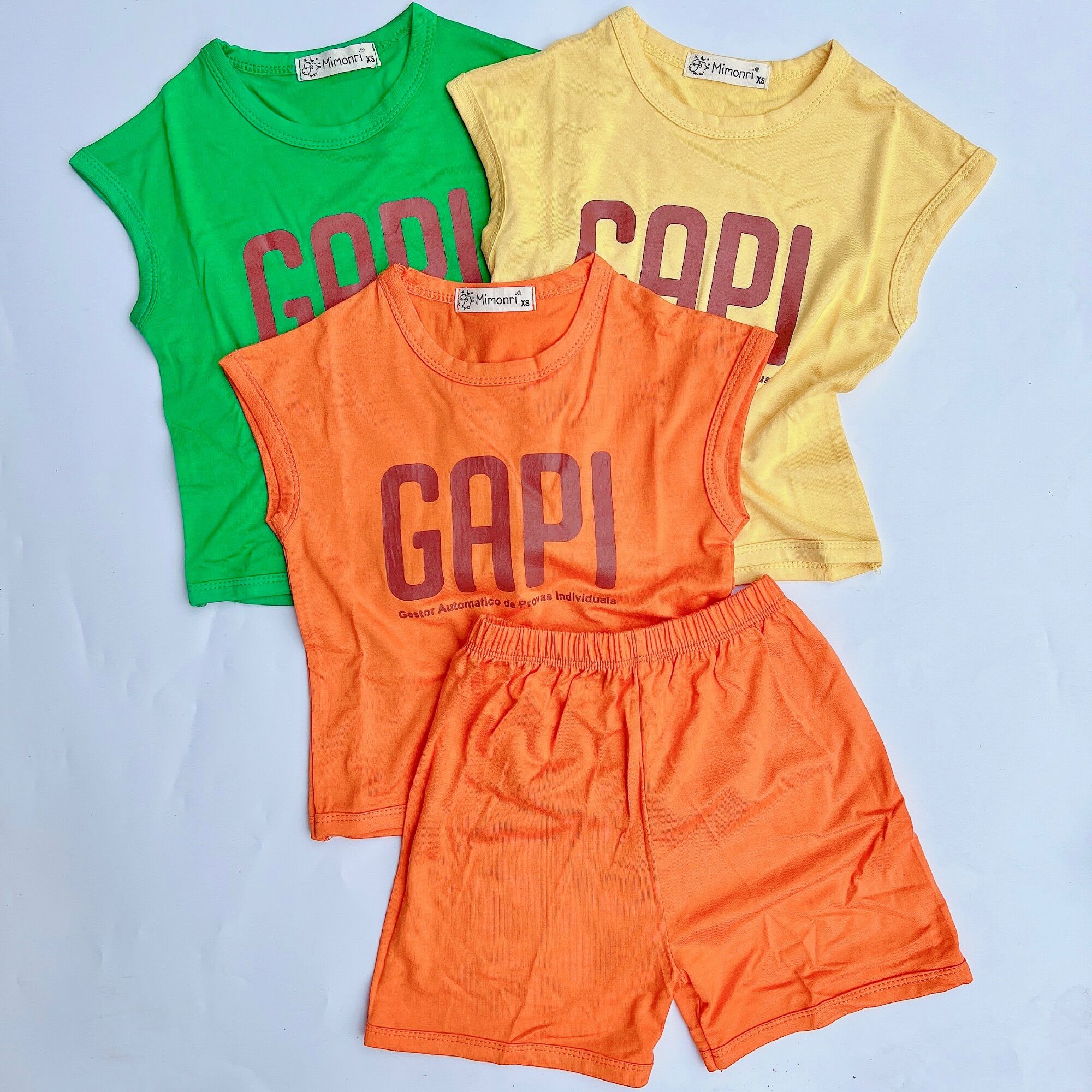Set bộ sát nách thun lạnh cho bé ( sn)