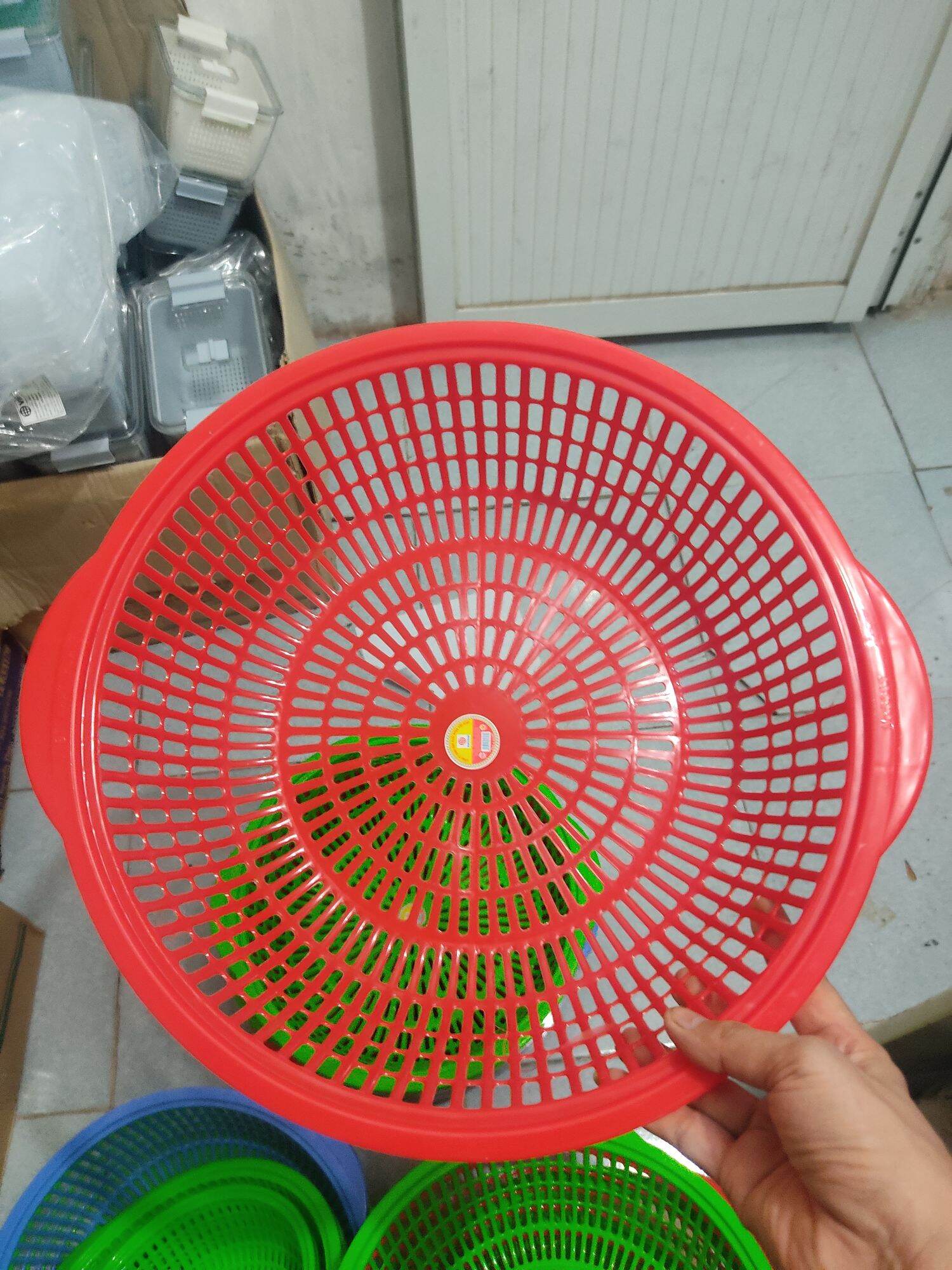 Rổ rửa rau đựng hoa quả có 3 size lựa chọn hàng Cao cấp việt nhật
