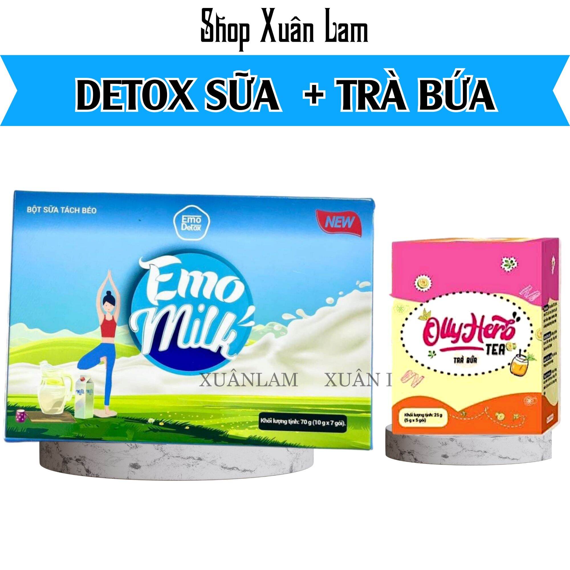 [ CHỌN VỊ ] COMBO GIẢM CÂN CẤP TỐC DÀNH CHO CƠ ĐỊA CHAY LÌ -giảm 1-4kg
