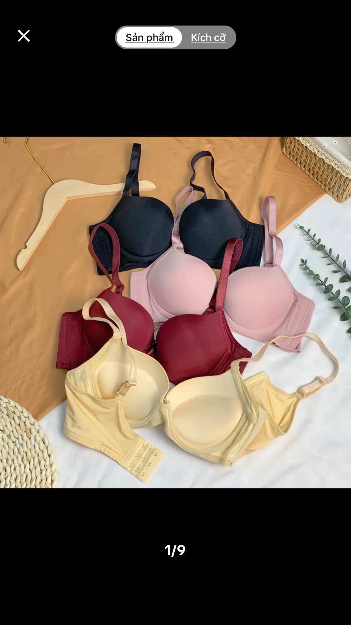 Áo ngực 3 móc mút dày siêu nâng Lovely 1096 hàng chính hãng
