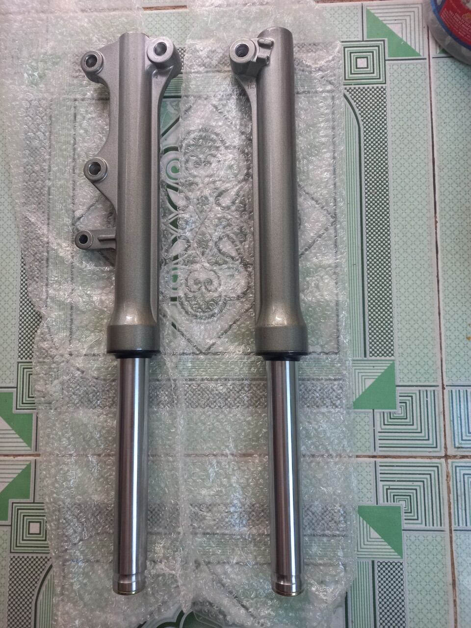 Cặp phuộc phây sirius bạc đã cắt ti 3 phân