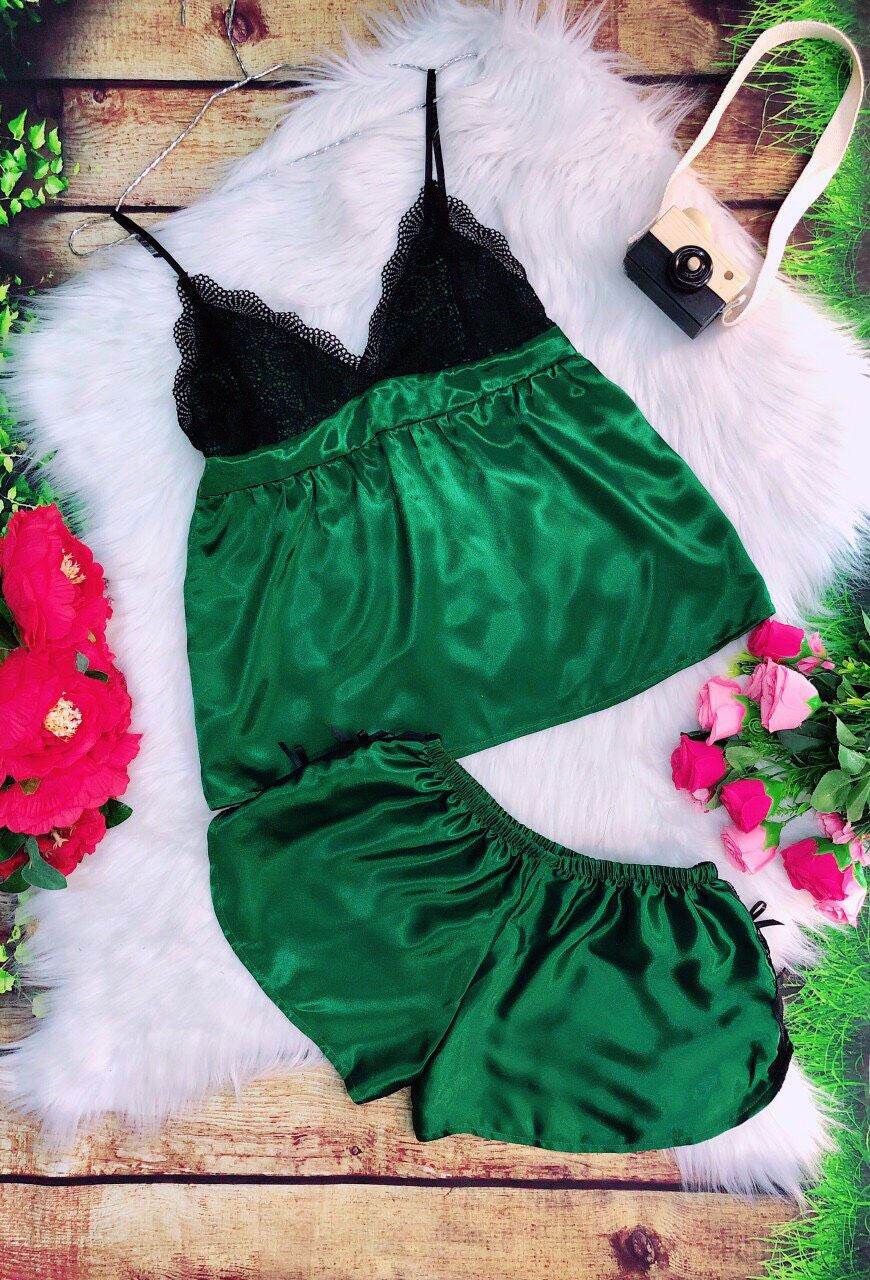 [HCM]Đồ ngủ sexy phối viền ren