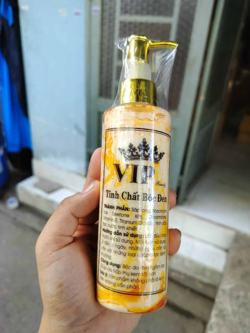 Kem dưỡng body siêu trắng VIP tinh chất bóc đen