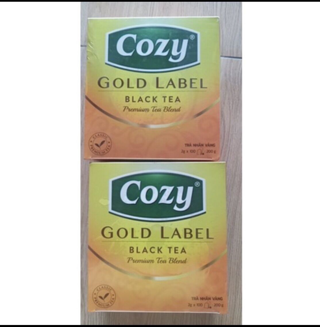 Cozy nhãn vàng hộp 200g