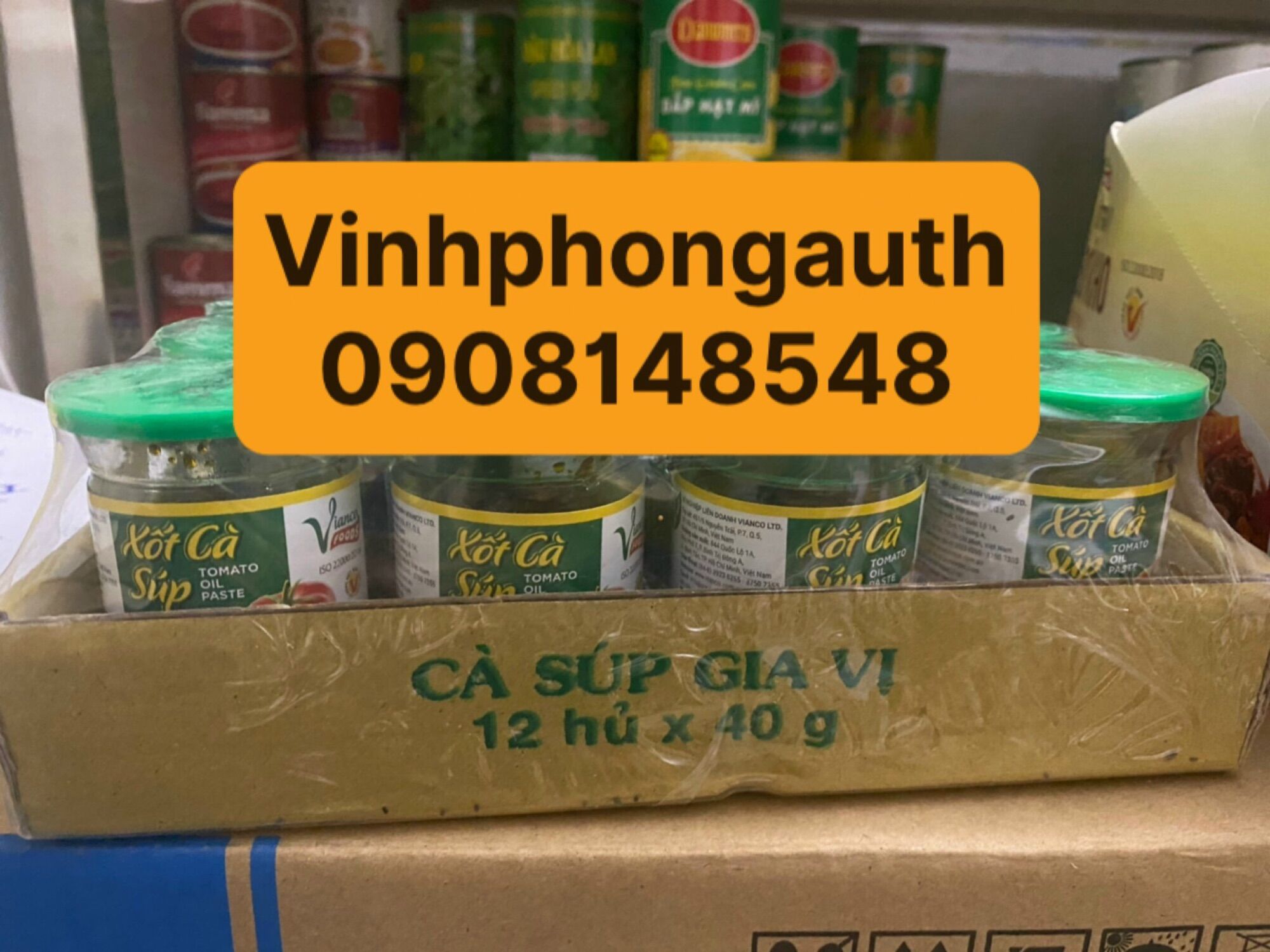 Xốt /Sốt Cà súp Vianco hũ (50g)
