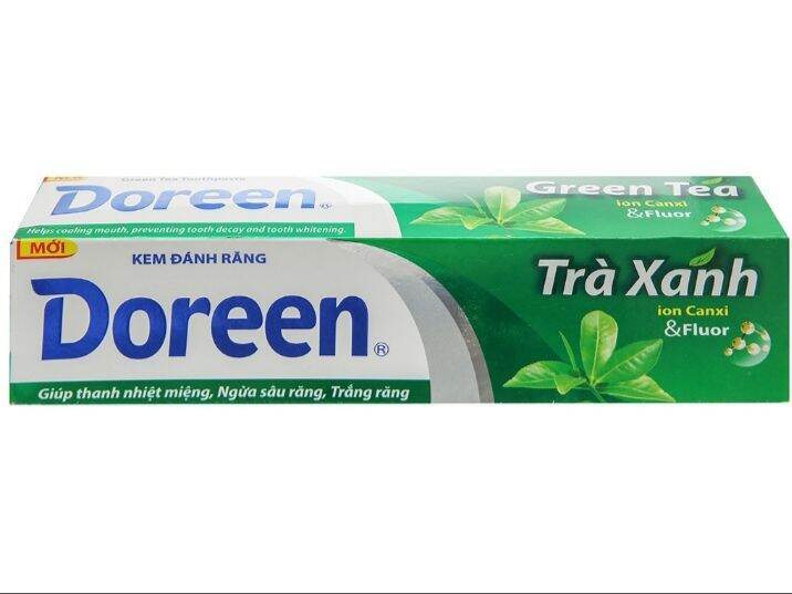 Kem đánh răng Doreen trà xanh 180g