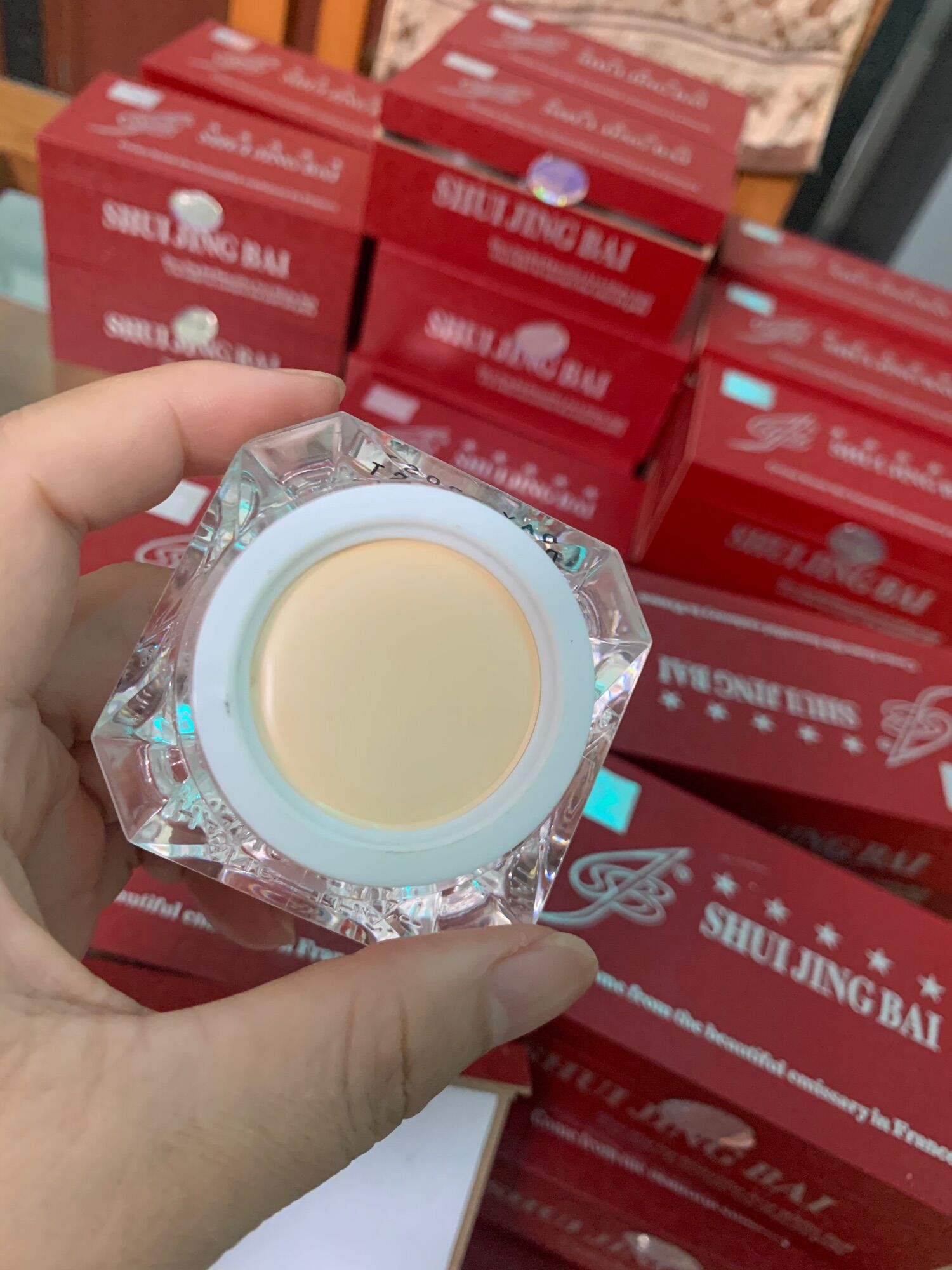 Kem ng&agrave;y Thuỷ Tinh Bạch Shuijingbai chuẩn loại 1