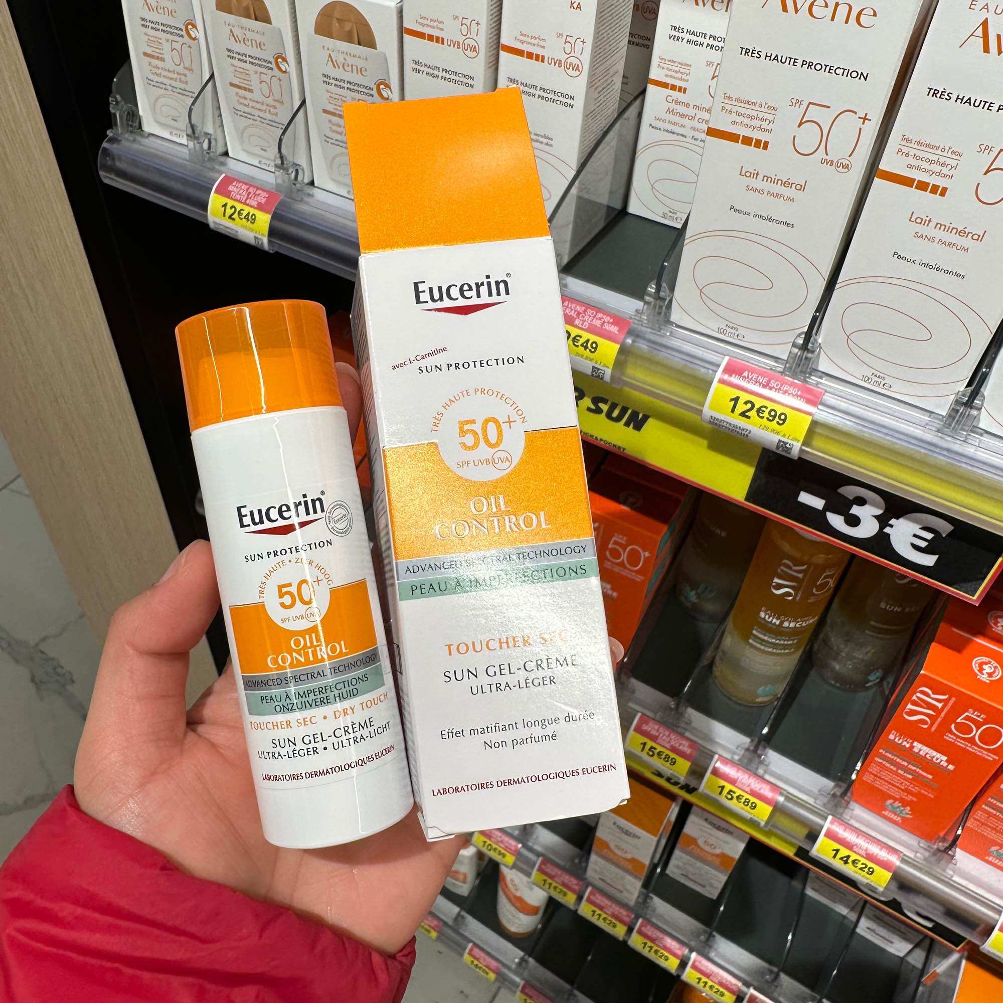 KEm chống nắng EUCERIN kiềm dầu Gel-cream Oil Control