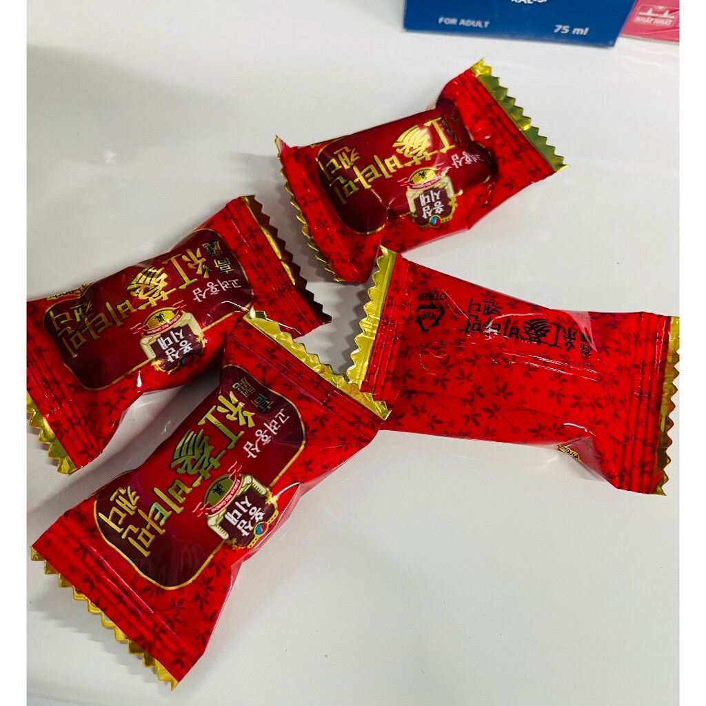 Combo 4 viên kẹo Hồng Sâm vitamin Hàn Quốc