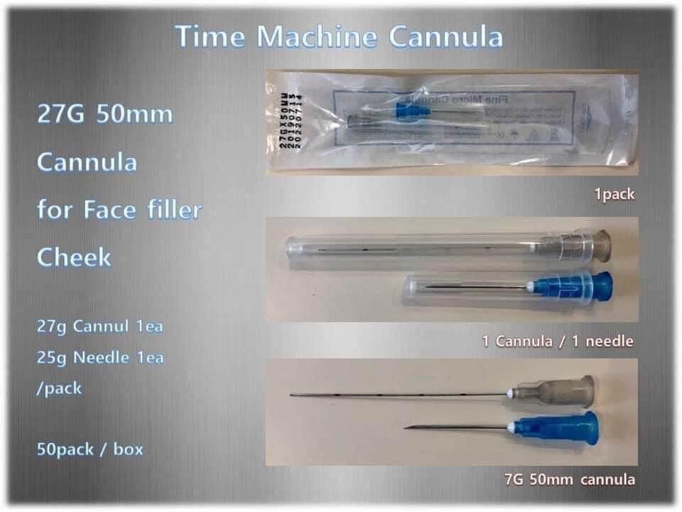 Kim cannula canula đầu tù tiêm filler
