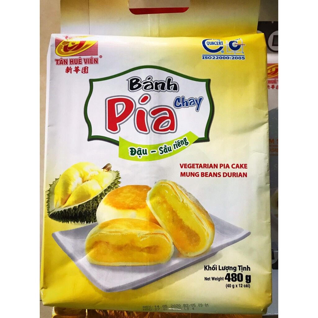 COMBO 12 BÁNH PÍA TÂN HUÊ VIÊN(NGẪU NHIÊN)
