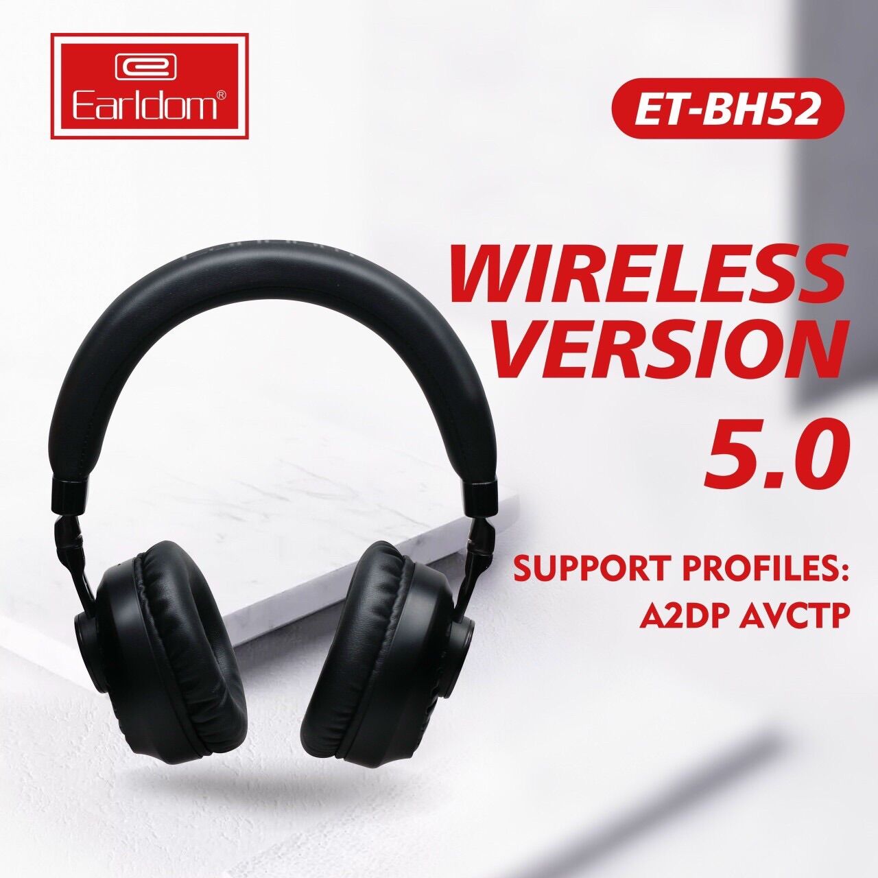 Tai nghe chụp tai bluetooth 5.0 earldom bh52 - siêu hot