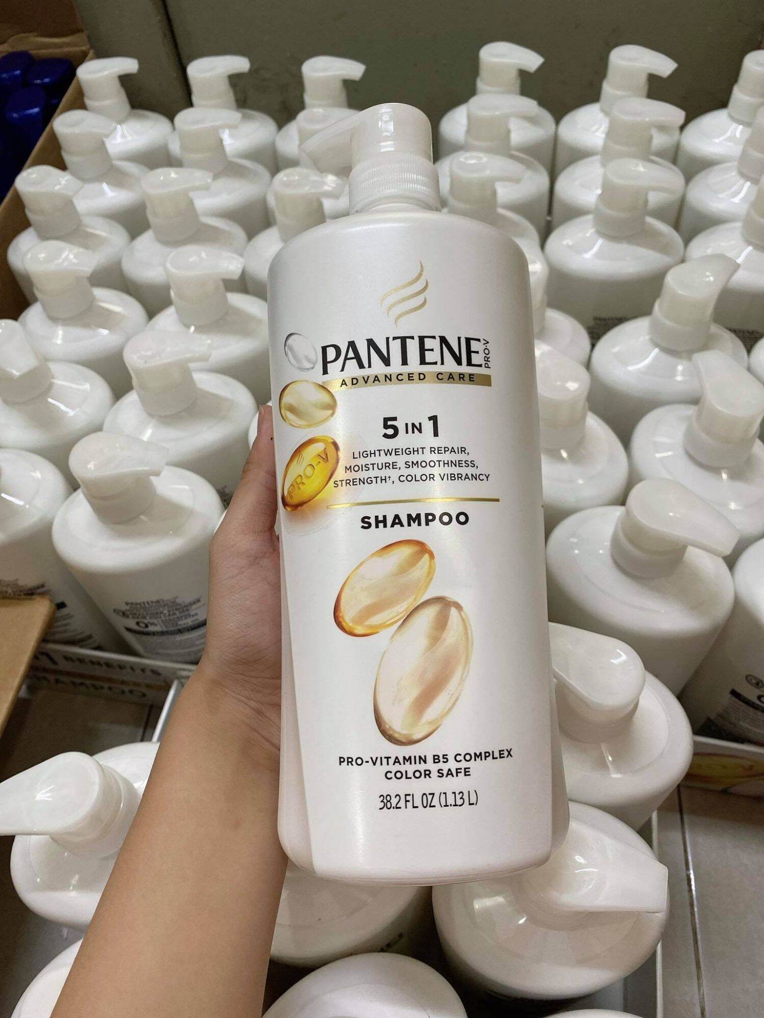 [Xả Hàng Dầu Gội] Dầu Gội Pantene 1.13Lit 5 In 1 Đã Có Mặt Tại Shop366Tuongvy