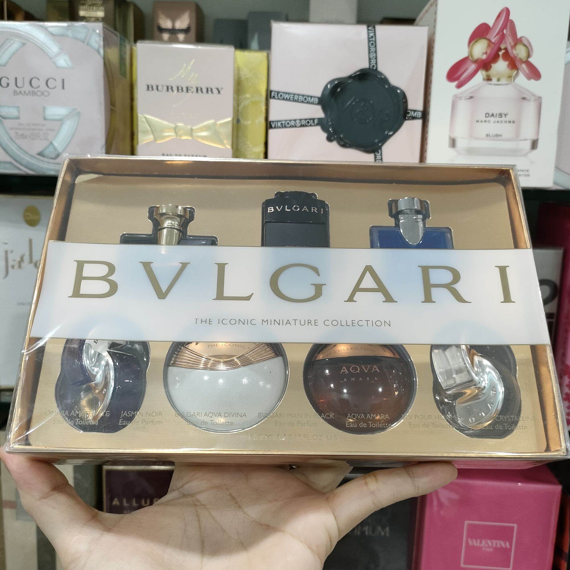 Gift set nước hoa Bvlgari The Iconic Miniature Collection - Italy