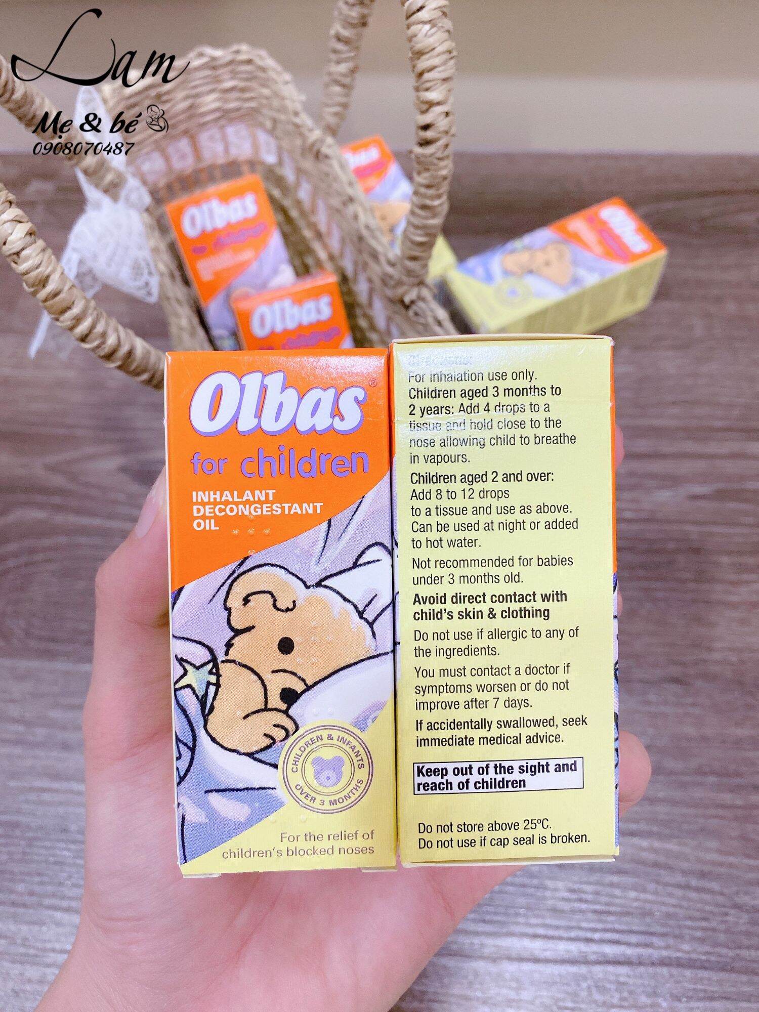 Tinh dầu chống ngạt Olbas (9/23)