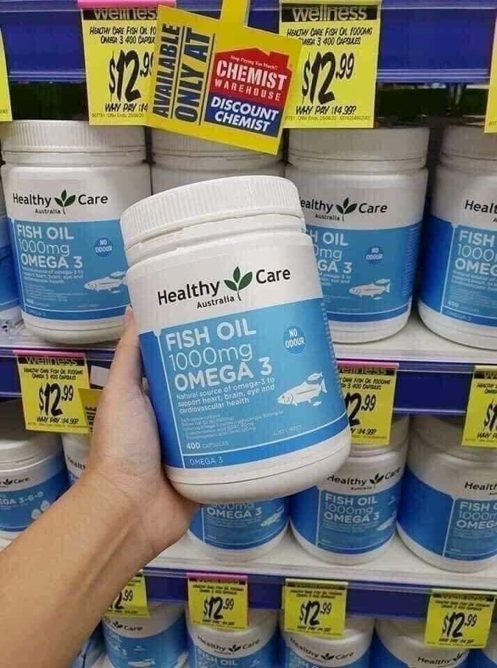 Dầu cá Omega 3/ Omega 369 HEALTHY CARE