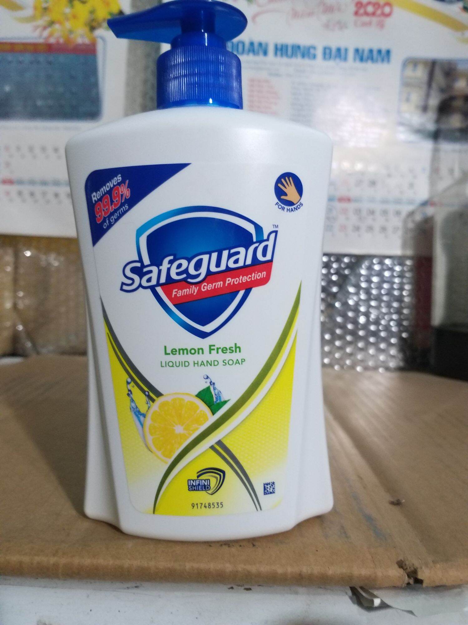 Nước rửa tay SAFEGUARD 450ml