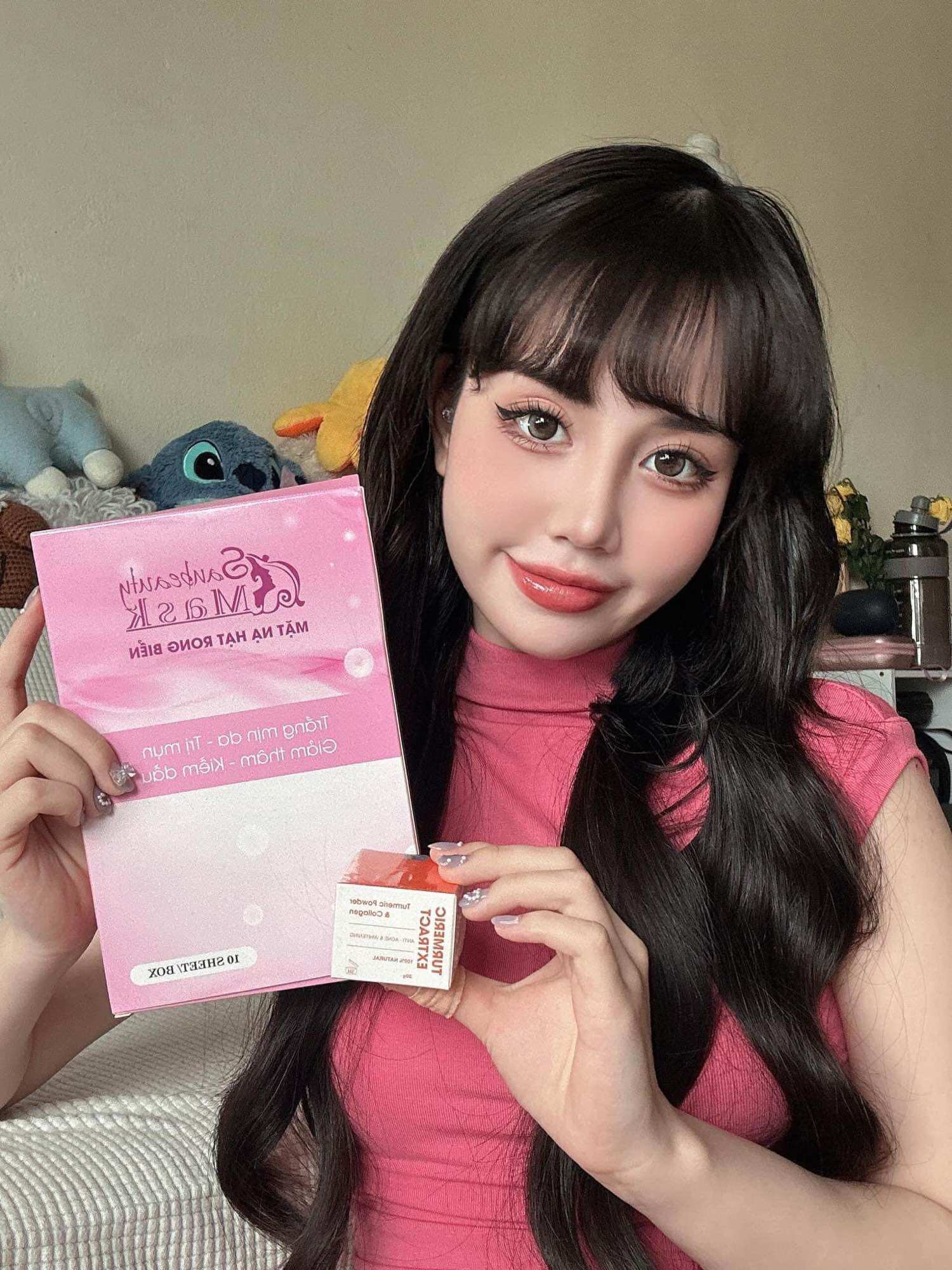 Mặt nạ hạt rong biển khô