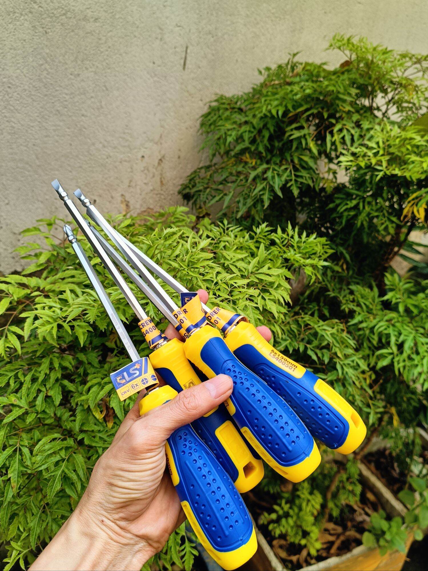 combo 5 cây tu vít 2 đầu cao cấp LS+