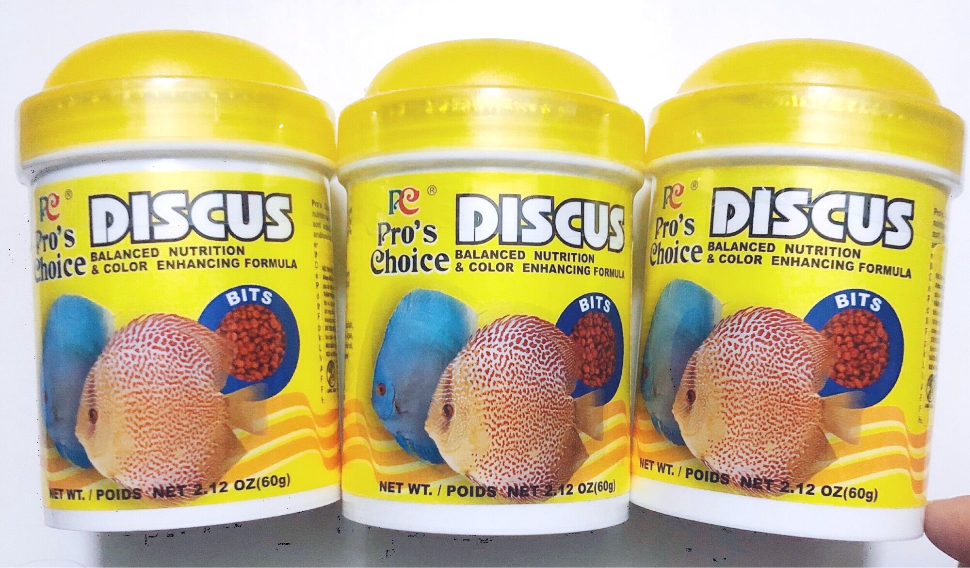 Thức ăn cho cá dĩa - discus bits hũ 60gr