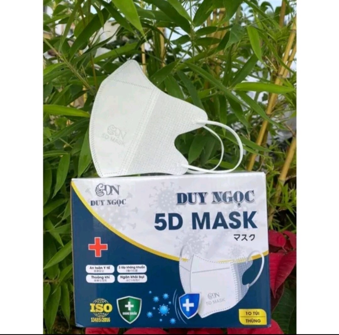 100 cái khẩu trang 5d mask chính hãng