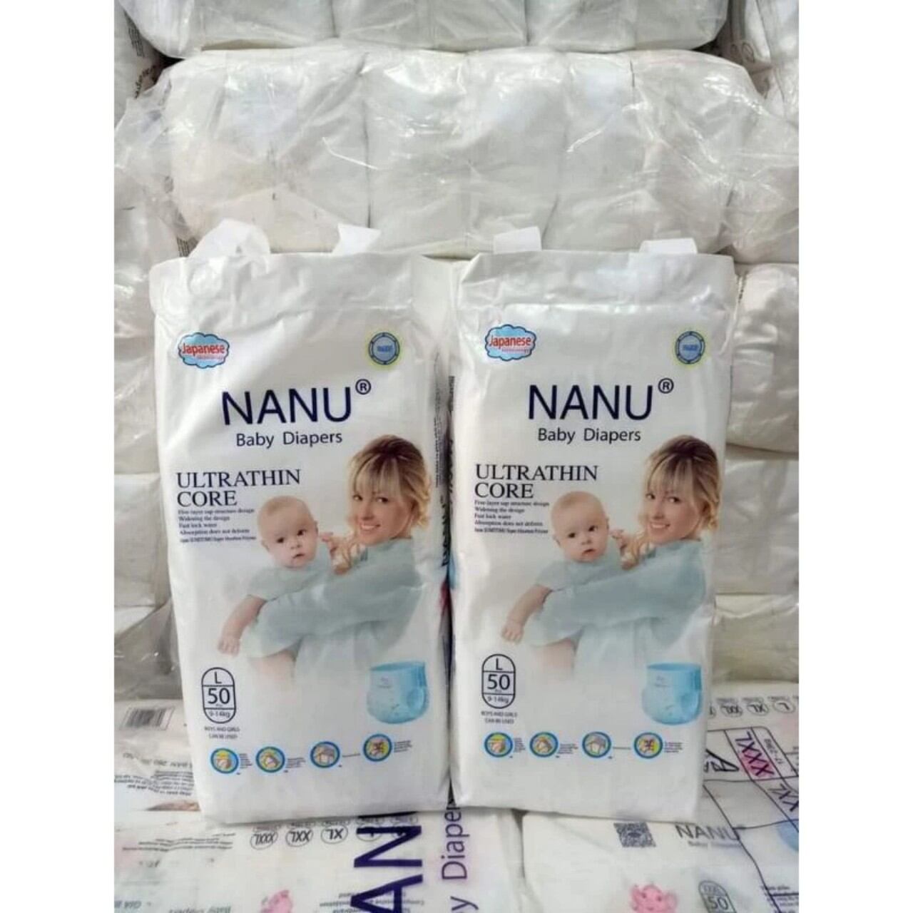Combo 100 miếng bỉm quần Nanu