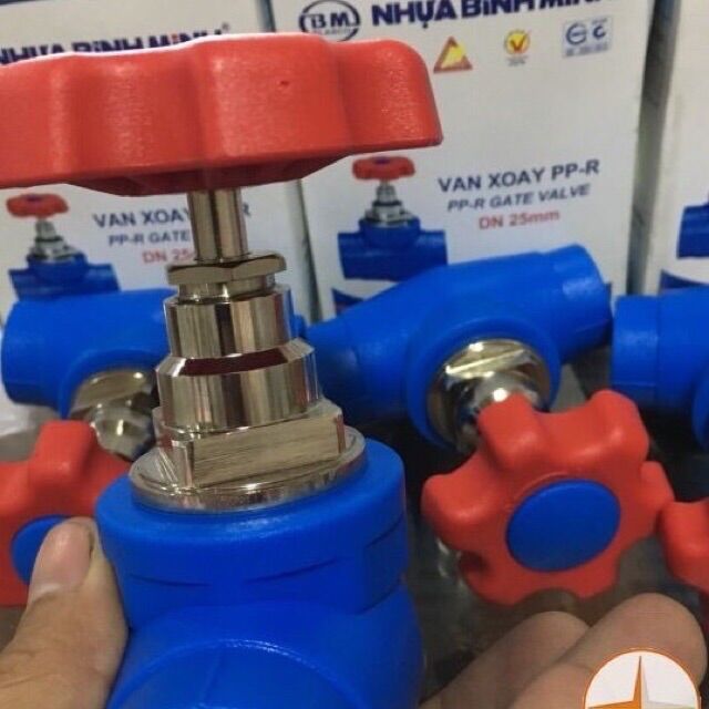 Van xoay PPR nước nóng Bình Minh phi 20, 25, 32