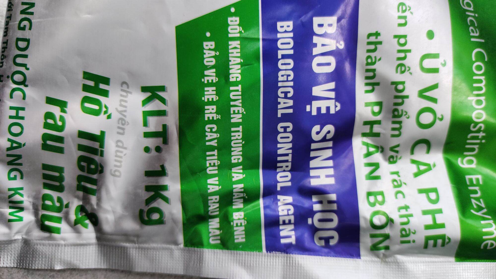 Gói 1kg Nấm Đối Kháng TRICHODERMA SP  (6 tỉ bào tử)