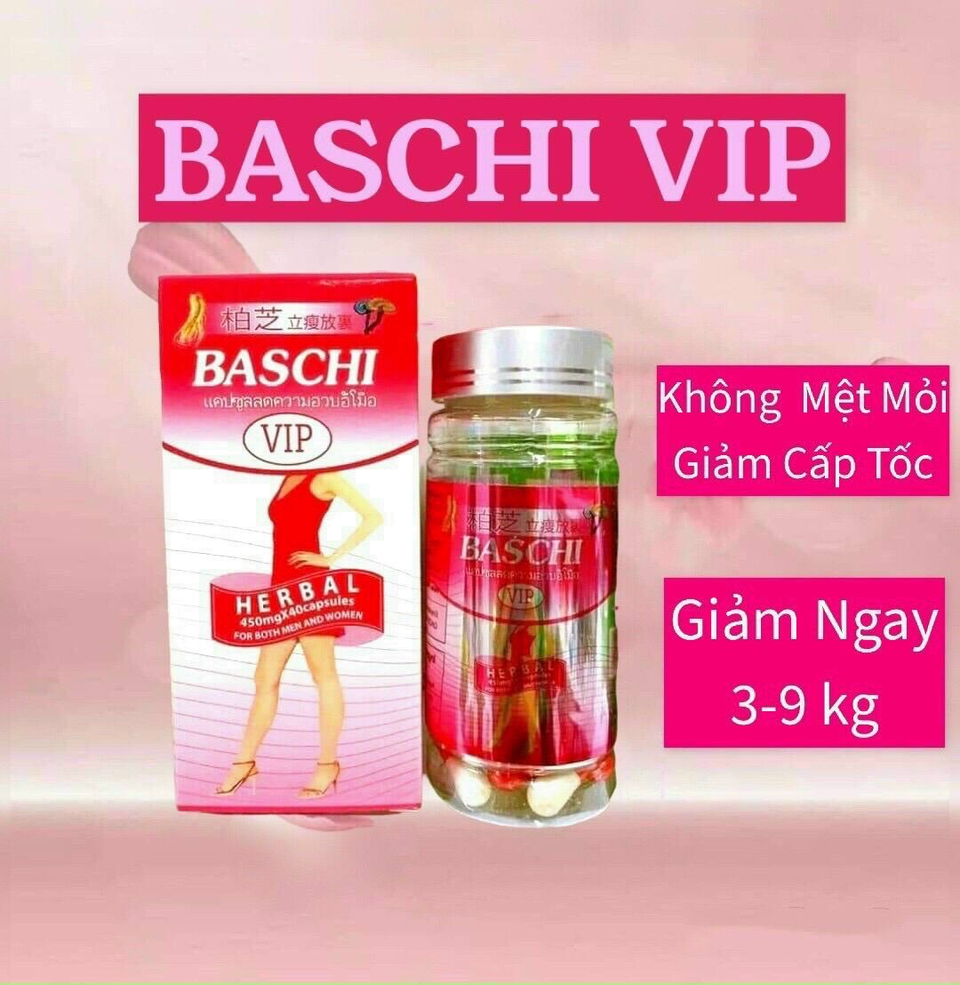 Giảm Cân Nhanh Bachi Hồng VIP Giảm Cấp Tốc [ 1 Hôp 30 viên Giảm 3-5kg]