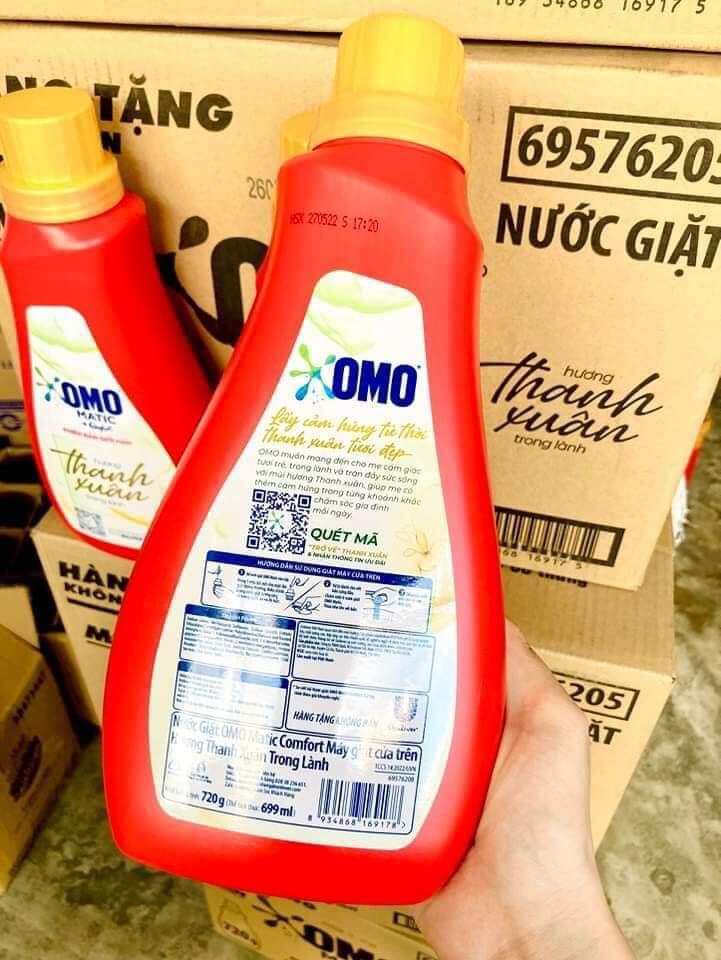 Omo nước chai 700ml