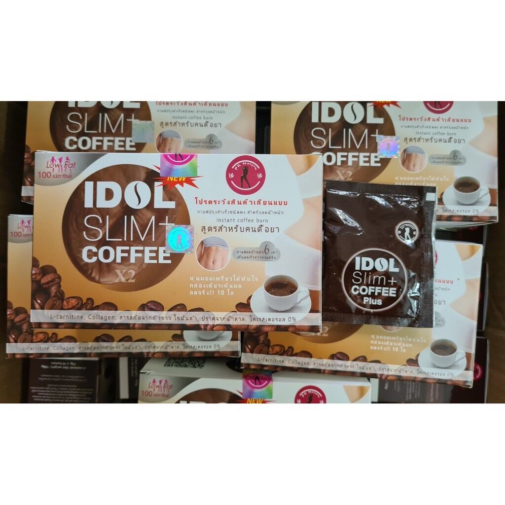 [Siêu Giảm] Cafe idol slim + new giảm 3-8kg hộp 10 gói