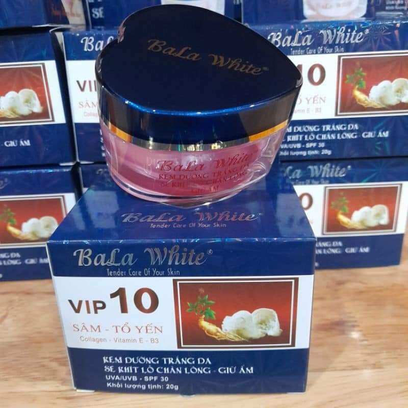 Kem bala white sâm tổ yến