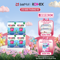 [CHỈ 20H 09.10-12.10] Combo 4 BVS Kotex Hàng Ngày Kháng Khuẩn Tự Nhiên 40x4 miếng