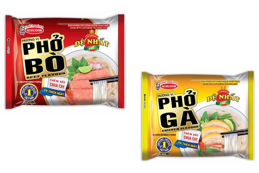 Sỉ Combo 10 gói  Đệ Nhất phở gà / phở bò