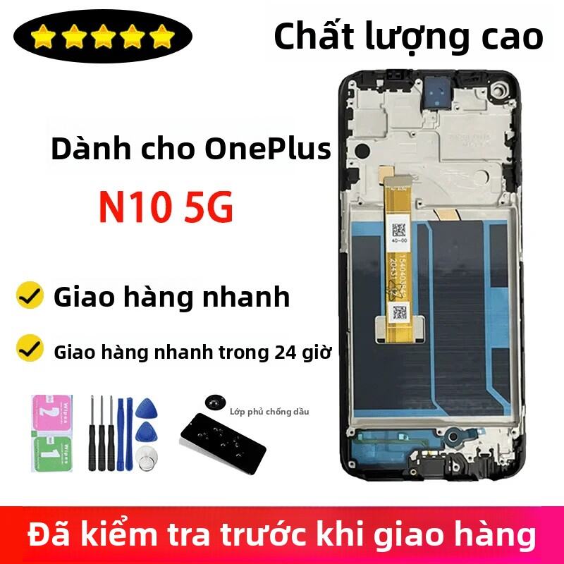 Màn Hình LCD Cao Cấp Bộ Số Hóa Cảm Ứng Bảng Điều Khiển Cho OnePlus Nord N10 5G BE2029 BE2025 BE2026