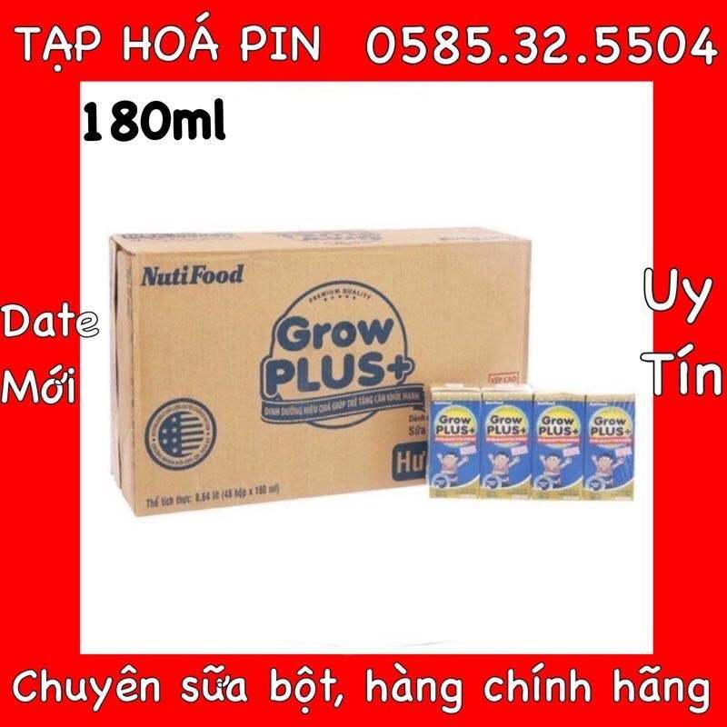 Thùng 48 hộp sữa grow plus xanh tăng cân 180ml