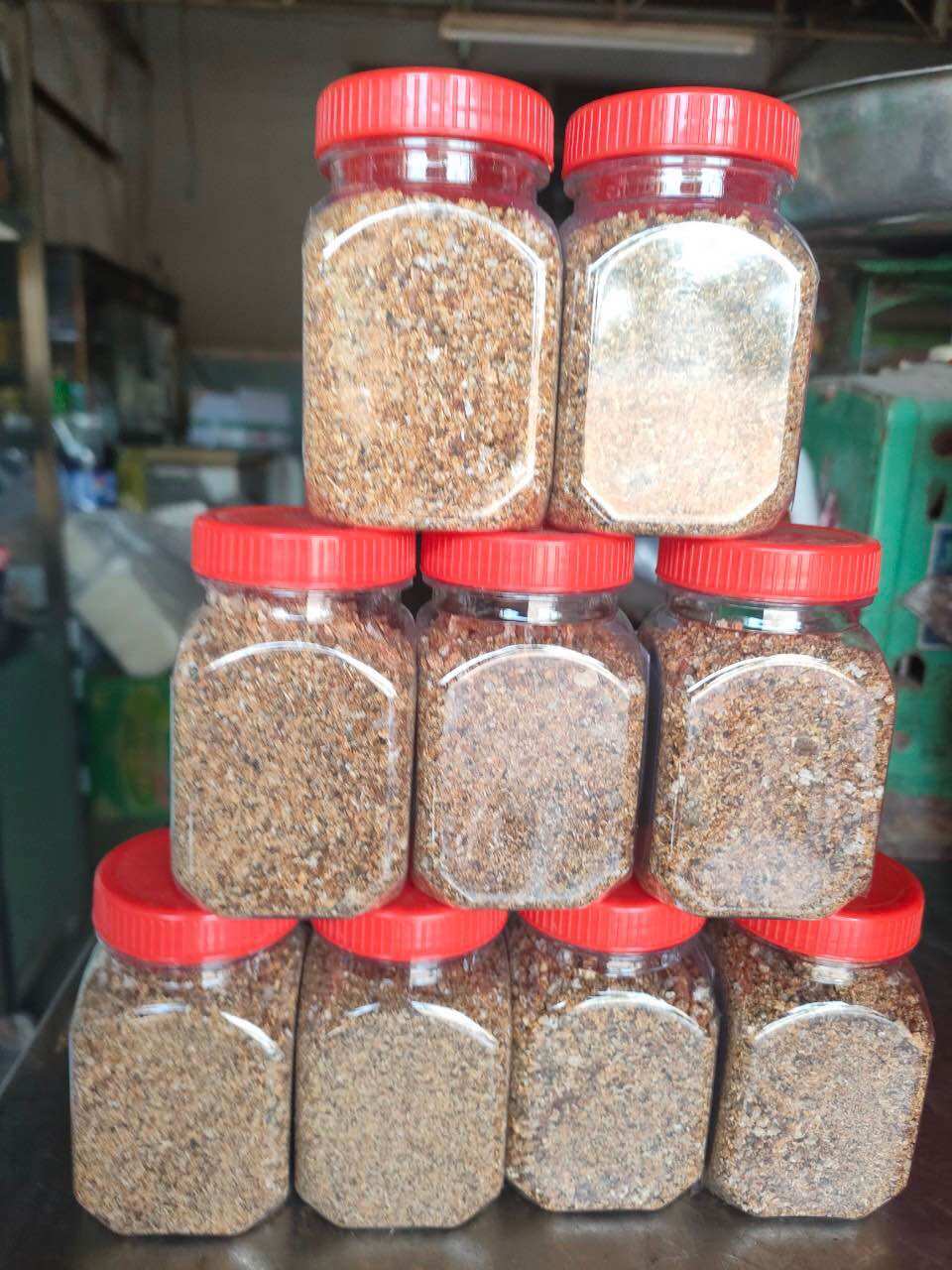 Hủ 100gr( 2 loại)--Muối tiêu ớt Tây Ninh