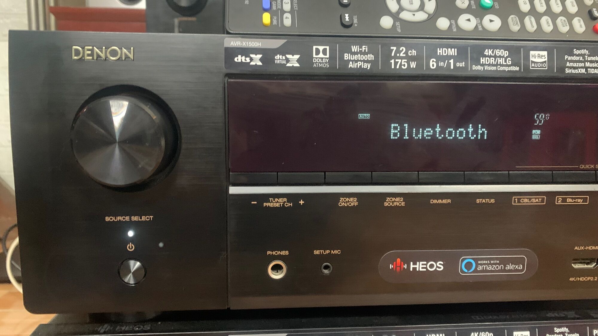 Ampli 7.2 kênh Denon AVR-X1500H