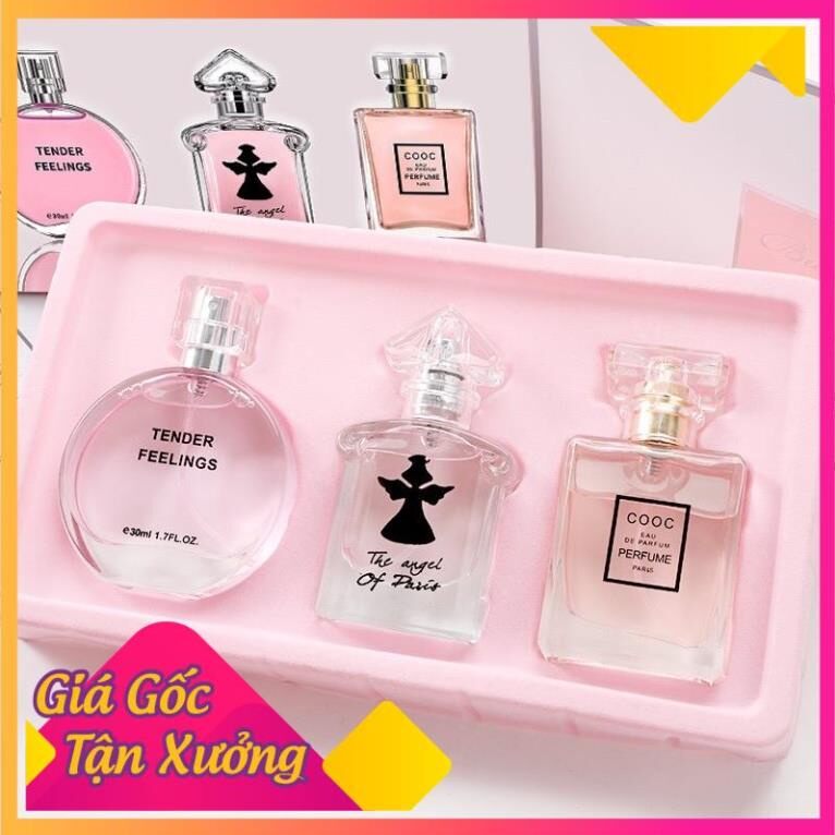 Sét 3 chai Nước Hoa Nữ Maycreat 30ml Sang trọng