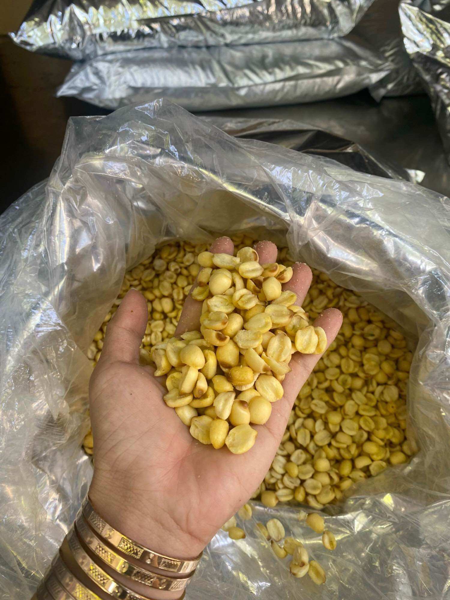 🎉🎉HẠT SEN SẤY GIÒN ( hàng vỡ đôi, siêu giòn ngon) Túi 500gram
