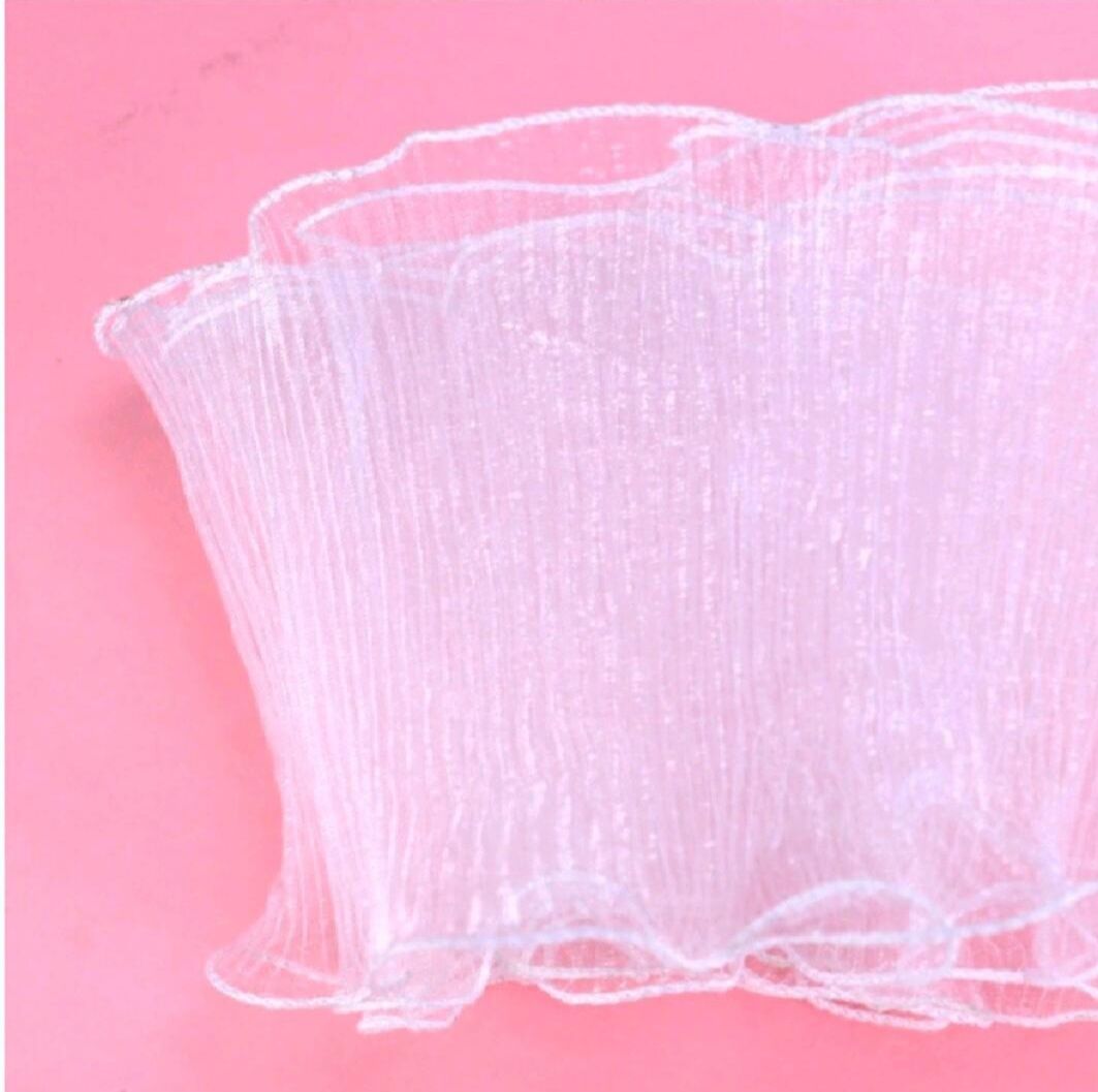 Combo 10 voan quấn thành bánh trang trí bánh kem, bánh sinh nhật