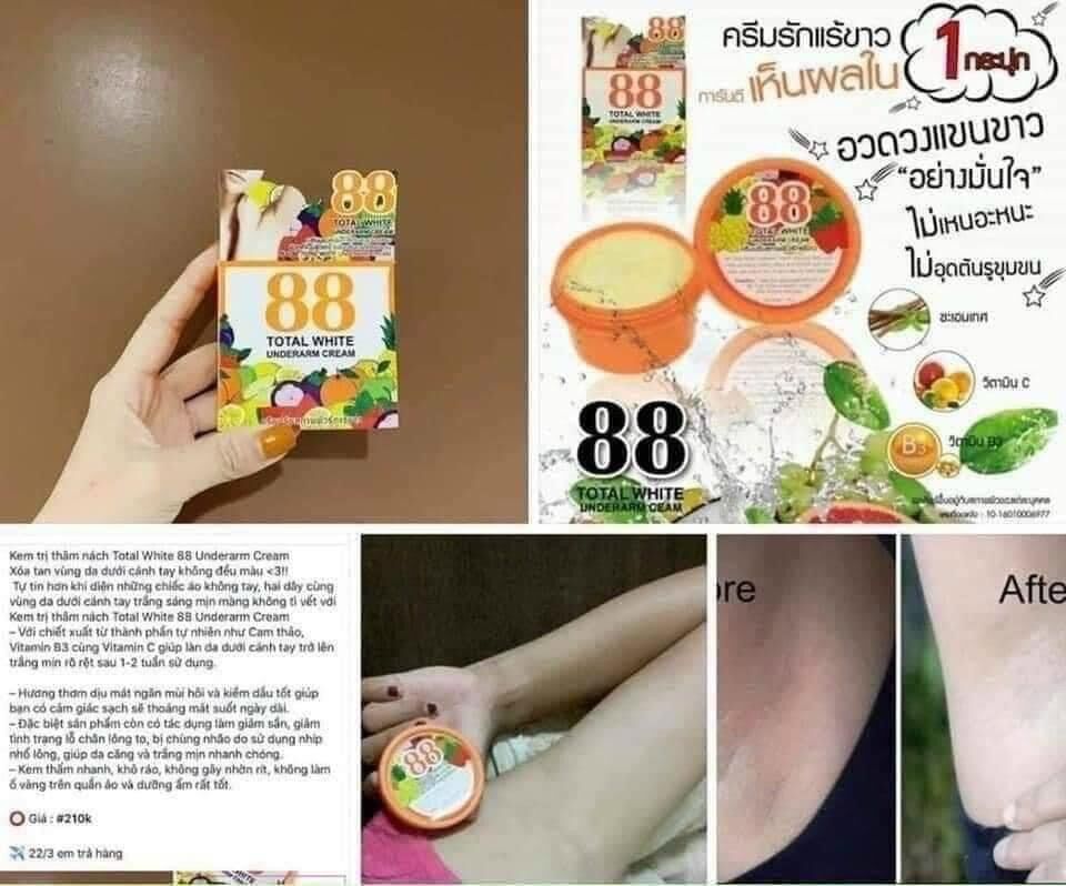 Kem bôi thâm nách 88 thái lan