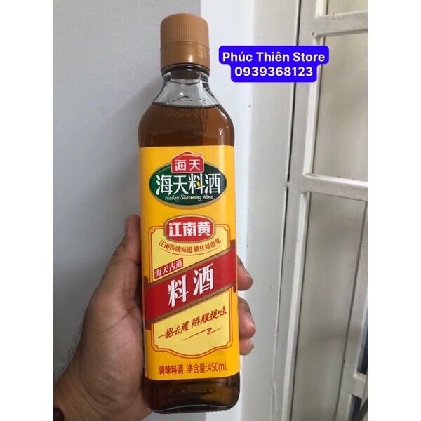 Gia vị rượu nấu ăn hải thiên 450ml
