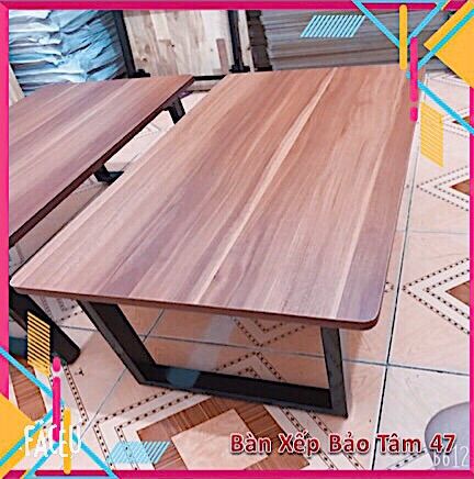 Bàn ngồi bệt gỗ MDF chống ẩm (50*100 cao 32cm)