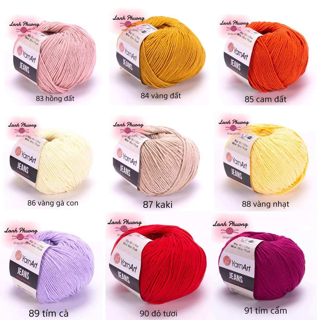Len Jeans Art Thổ Nhĩ Kỳ 50gr